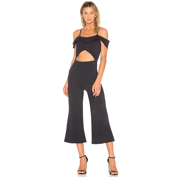 donna mizani Pants - Donna mizani black winslet jumpsuit